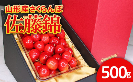 ★旬大粒★山形産 さくらんぼ 佐藤錦 2L 500g 【令和7年産先行予約】FU21-031