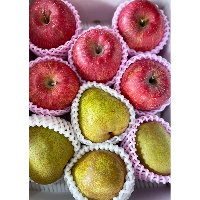 山形ラ・フランスとりんごのセット 秀品 約3kg【令和8年産先行予約】FS22-131