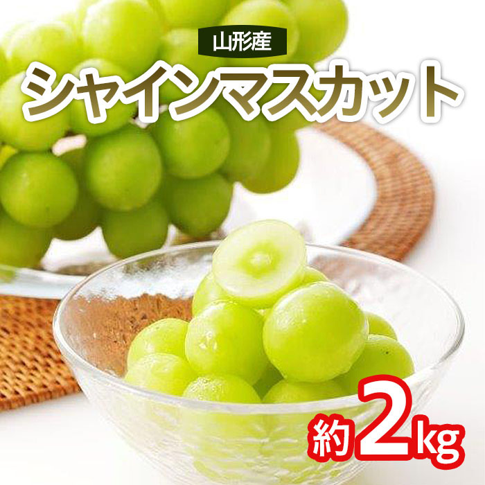 シャインマスカット 秀 約2kg(3～4房) 【令和8年産先行予約】FS25-641