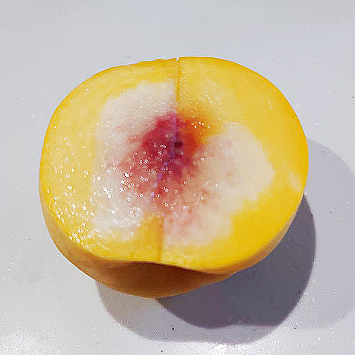  数量限定！マーブル桃「あかつき姫」(有袋・無袋) 秀品 約2kg [柔らかくなる桃]【令和8年産先行予約】FU22-209