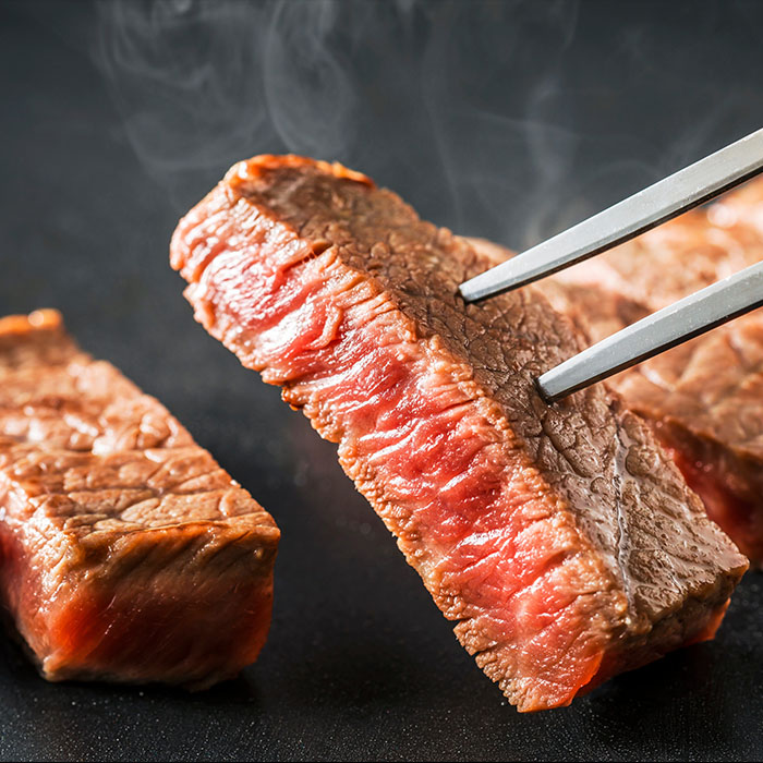 厳選 A5-A4 山形牛 メス牛 赤身ステーキ 600g(約150g×4枚) FY19-341