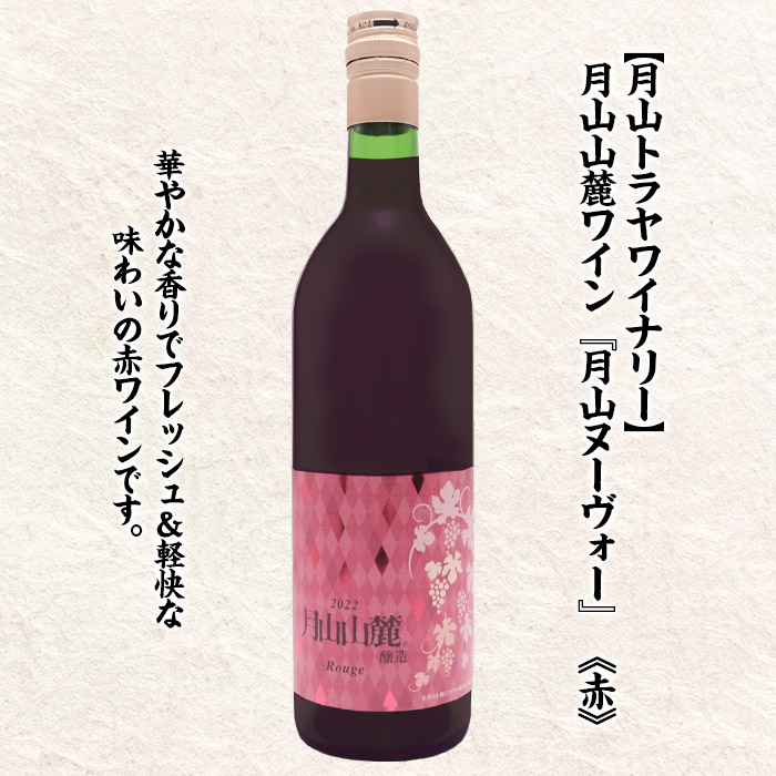 やまがた季節限定 2024年新酒 「月山山麓ワインと秀鳳酒造 特別純米辛口」(720ml×2本セット) FZ23-984