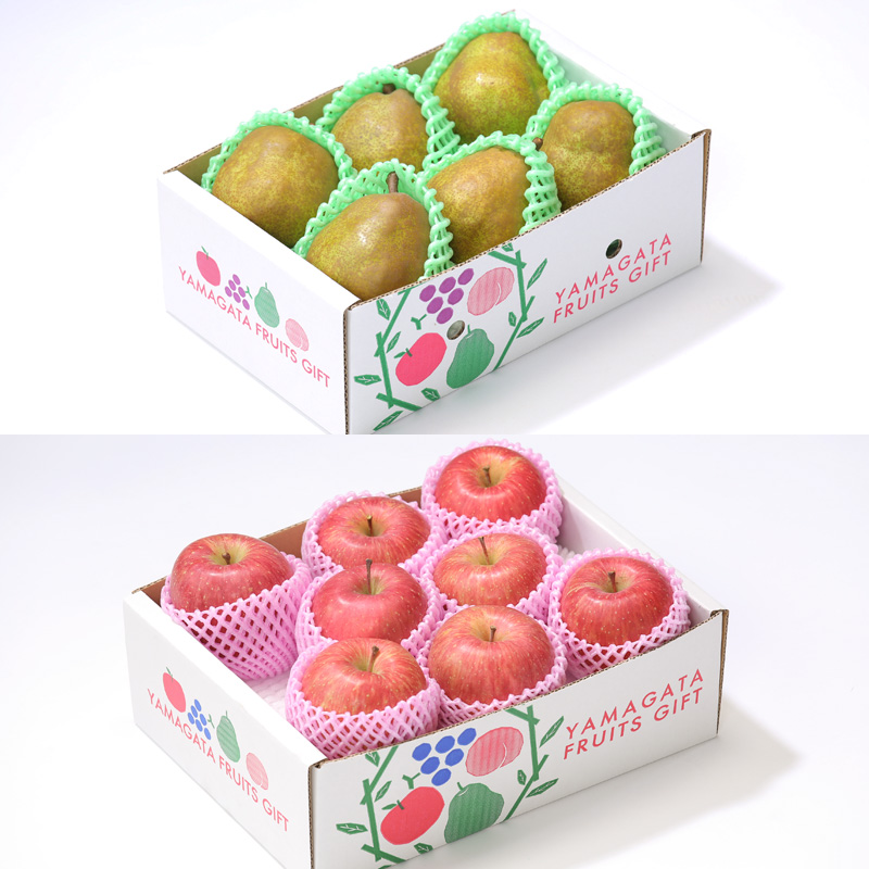 【定期便4回】☆フルーツ王国山形☆白桃・シャインマスカット・ラフランス・りんご 【令和8年産先行予約】FS24-773