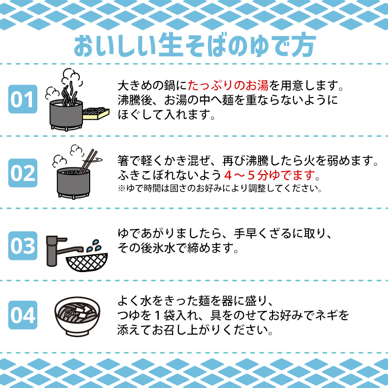 【そば処ひろ】地元に愛される人気店「肉そばセット３人前」生麺200g×3 (肉そば用つゆ付) FY24-497