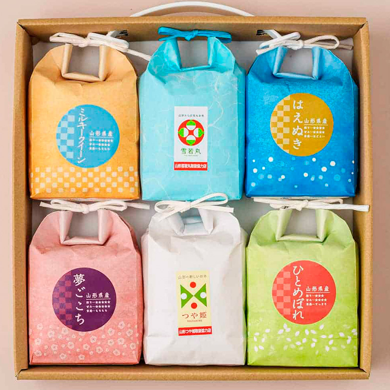 【令和7年産】発送直前精米山形 特栽 お米３合 イロイロ ６種 食べくらべセット FZ25-890