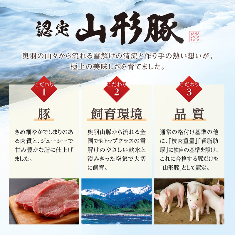 山形豚の角煮と訳あり角煮食べ比べセット 220g FZ26-886