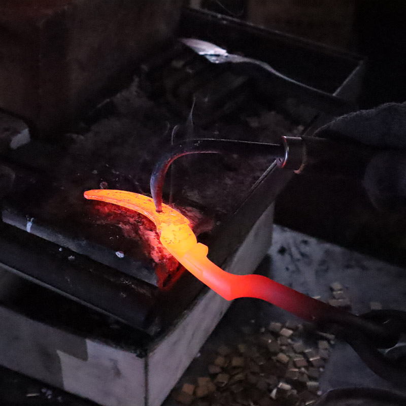 【飛庄】青紙鋼仕様　ろう付けA型 200mm FY22-383