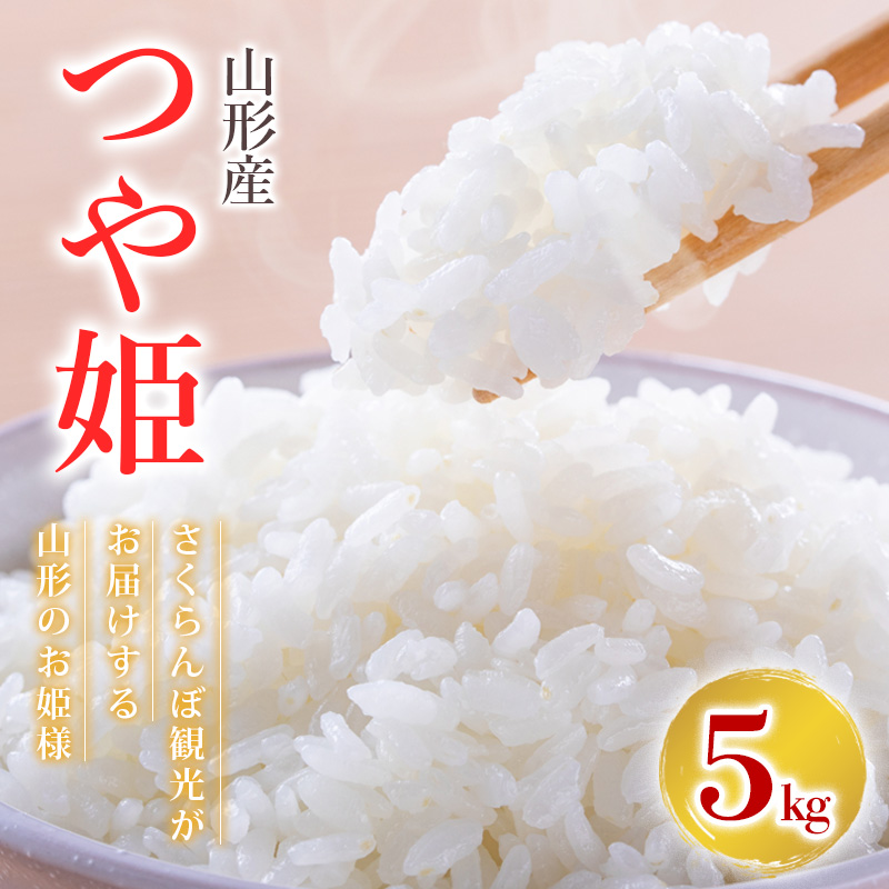 【令和7年産】 つや姫 さくらんぼ観光がお届けする山形のお姫様 5kg FZ25-349