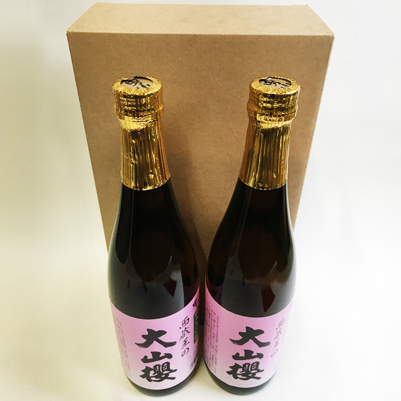 『期間限定』男山 純米大吟醸 西蔵王の大山櫻 720ml×2本【令和8年3月中旬～発送】 FZ22-919