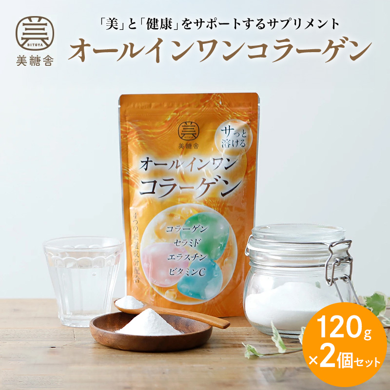 オールインワンコラーゲン 120g 2個セット FY25-416
