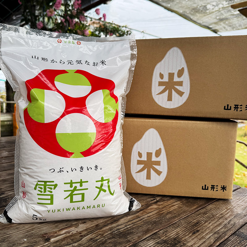 【期間・数量限定】農家応援企画！山形自慢の雪若丸(精米)5kg FY25-485