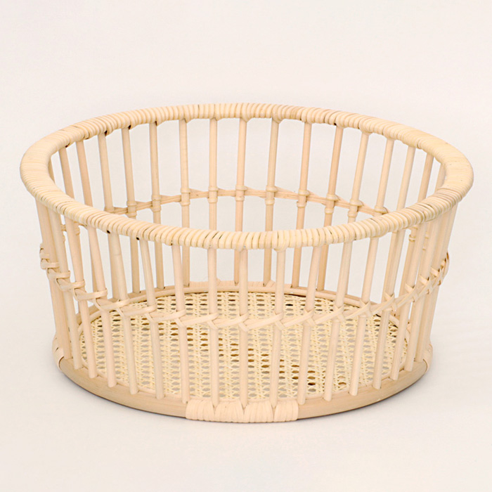 籐かご ハイルシリーズ Round180 【山形エクセレントデザイン賞受賞】FZ25-981