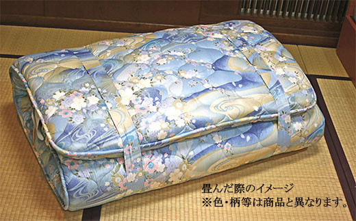 腰痛専用敷布団 片面凹凸 ハードタイプ[ブルー] FZ26-717