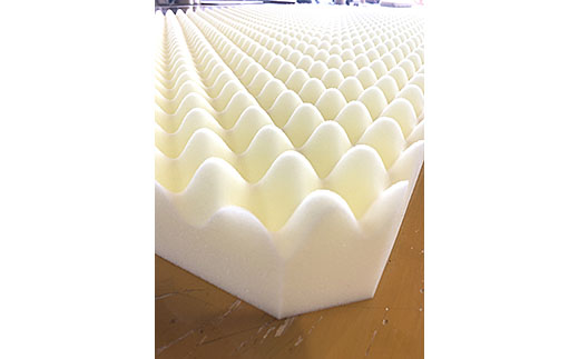 腰痛専用敷布団 片面凹凸 レギュラータイプ(ブルー) FZ26-908