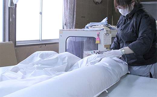 腰痛専用敷布団 片面凹凸 ハードタイプ[ブルー] FZ26-717