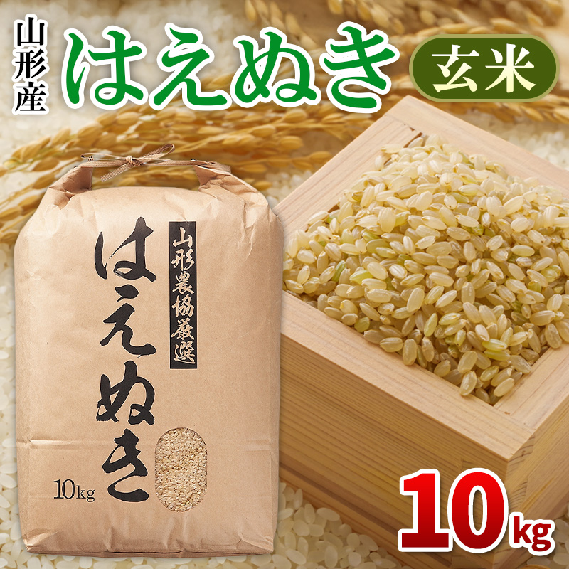 はえぬき 玄米 10kg FY26-054