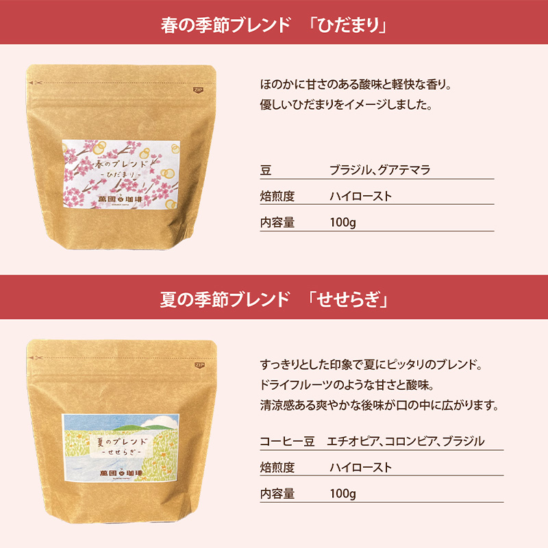 山形の四季を味わう オリジナルブレンド [粉セット]  FZ23-692