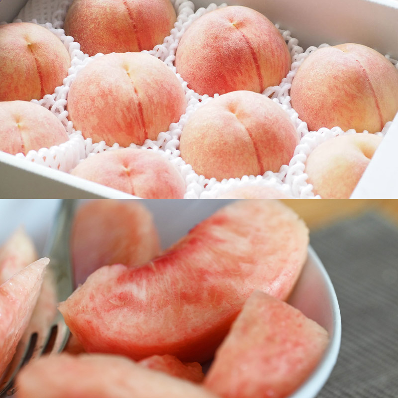 おどろき！桃箱(硬い桃 約3kg) FY26-170