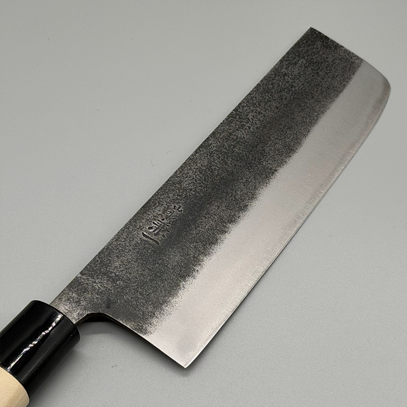 山形打刃物 黒打菜切包丁 170mm FY26-156