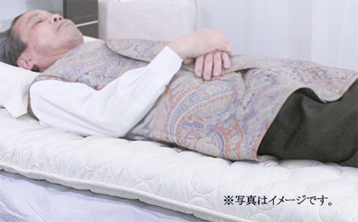 【備長炭入り】熟睡専用ベッドマットレス セミダブル(120×200cm) FY23-184