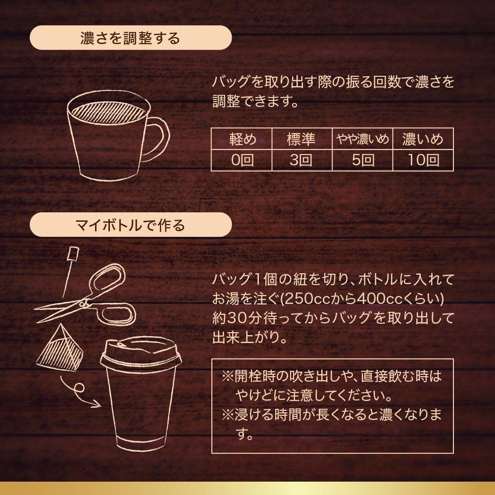 【 ダブル焙煎 】 コーヒーバッグ 42個 (3種類 7個 入り × 6袋 ) ティーバッグタイプ お湯に浸けるだけ コーヒー バッグ 珈琲 自家焙煎 山形県 米沢市