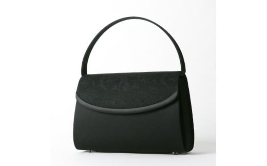 【米沢織】 フォーマルバッグ  ブラック 黒  バック 日本製