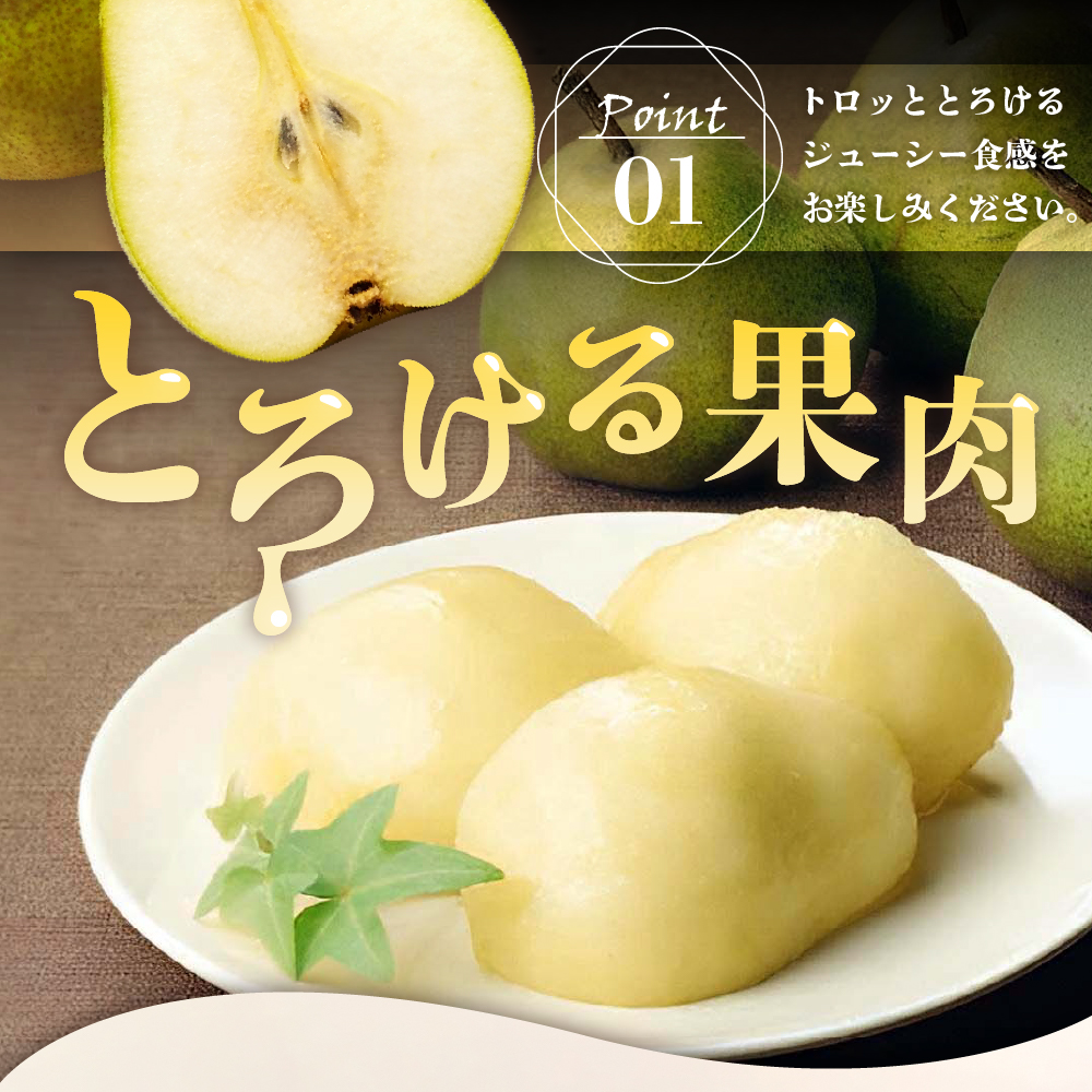 【先行予約】 令和8年産 ラ・フランス 特秀 約3kg 7玉 ～ 10玉 2026年11月中旬～下旬頃 お届け予定 山形県 米沢市