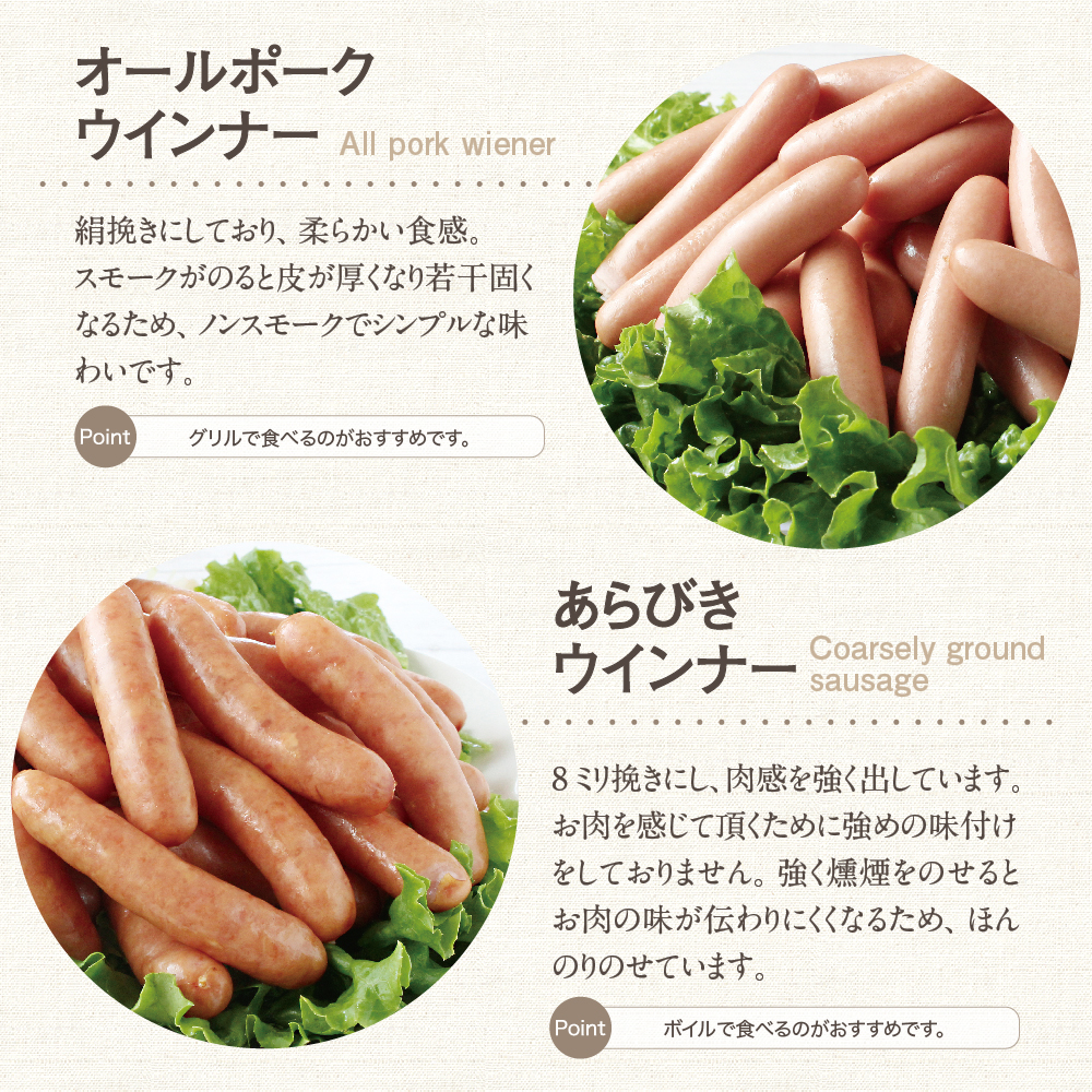 米沢直送ソーセージセット 2kg あらびきソーセージ ポークソーセージ 各1kg ソーセージ 豚肉 詰め合わせ おつまみ つまみ お弁当 おかず お取り寄せグルメ 送料無料 山形県 米沢市