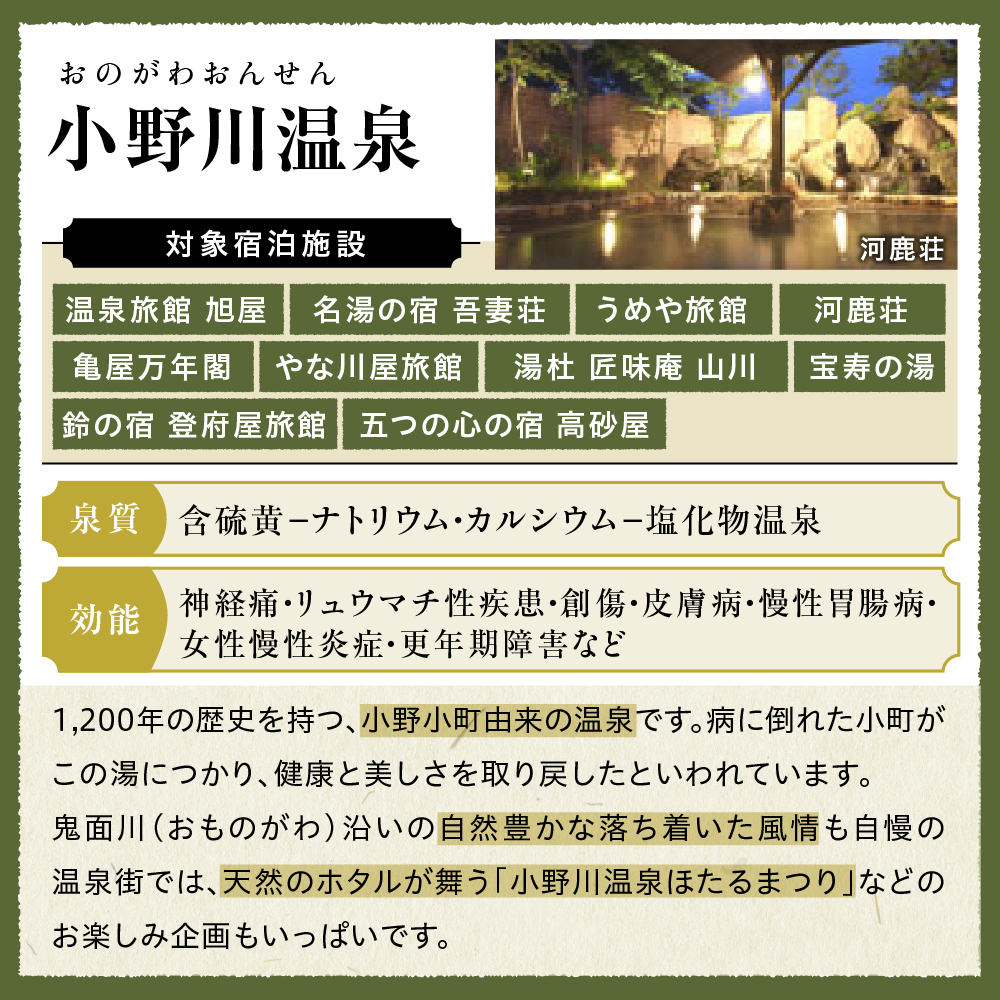 米沢八湯温泉 共通利用券 5000円分 山形県米沢市 宿泊券 利用券 姥湯温泉 大平温泉 滑川温泉 湯の沢温泉 白布温泉 小野川温泉