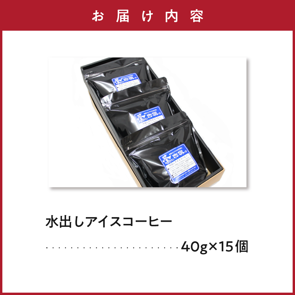 縲 螟丞ュ」髯仙ョ 繧ョ繝輔ヨ 逕ィ 縲 豌エ蜃コ縺 繧「繧、繧ケ繧ウ繝シ繝偵シ 15蛟 ( 1繝代ャ繧ッ 40g ) 縲 2026蟷エ 4譛 ス 10譛 鬆 驟埼 縲