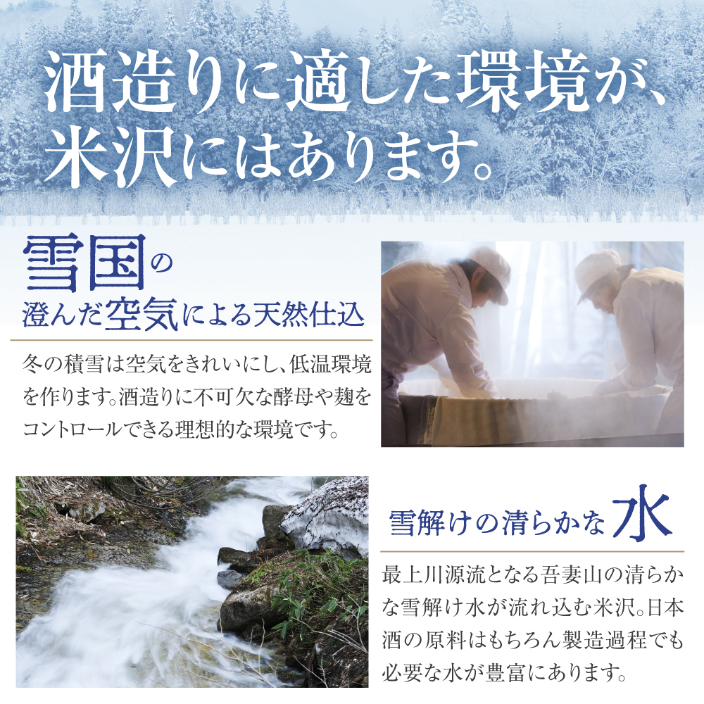 米沢 地酒 一升瓶 3本 セット 富久鶴 九郎左衛門 泉氷鑑 純米吟醸 吟雪 純米吟醸 匠雪 吟醸 香雪 1,800ml×各1本