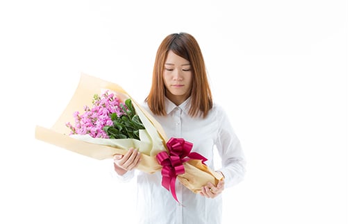 【全6回 定期便】 2ケ月に1回 季節の花束 定期便  F3S-1129