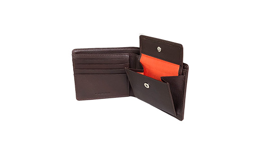 URIBOU Neu ウリボウノイ 二つ折り財布/オレンジ 入学祝い 卒業祝い 就職祝い 退職祝い 贈り物 贈答 ギフト 人気 誕生日 プレゼント 母の日 父の日 山形県 新庄市  F3S-1475