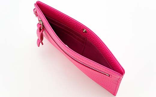 LUEGO カリーノ スリムウォレット ピンク 財布 贈り物 贈答 ギフト 山形県 新庄市 F3S-1785