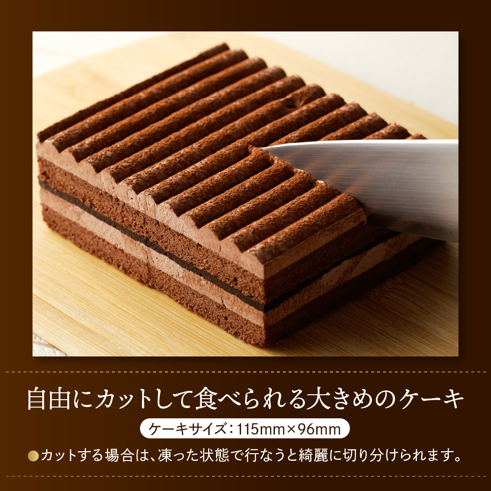 【期間限定】卵・乳・小麦不使用【フレンズチョコケーキ × 2箱】 スイーツ ケーキ チョコ チョコレート 山形県 東根市 日東ベスト 2箱　hi010-020