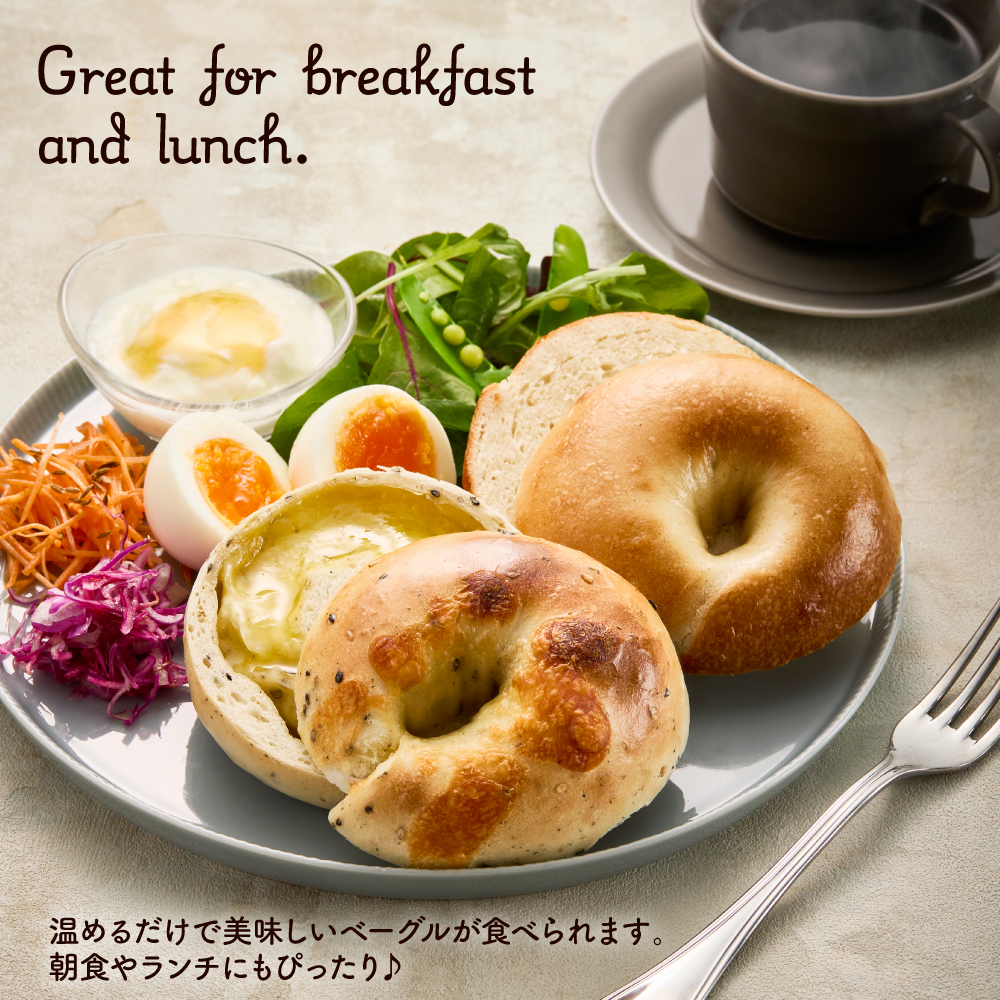 【隔月定期便】おすすめベーグル 9個セット×6回 詰め合わせ 山ベーグル＆CoffeeStand提供 山形県 東根市 hi086-007