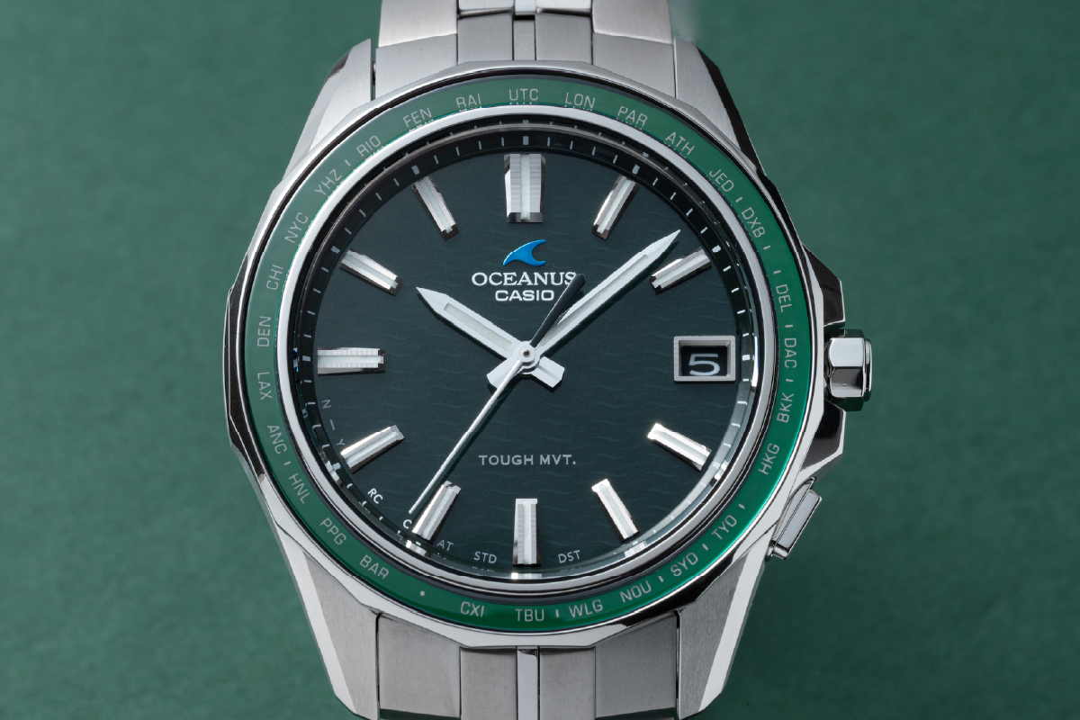 【CASIO】OCEANUS　OCW-S400-3AJF マンタシリーズ Manta 山形県 東根市 hi011-108