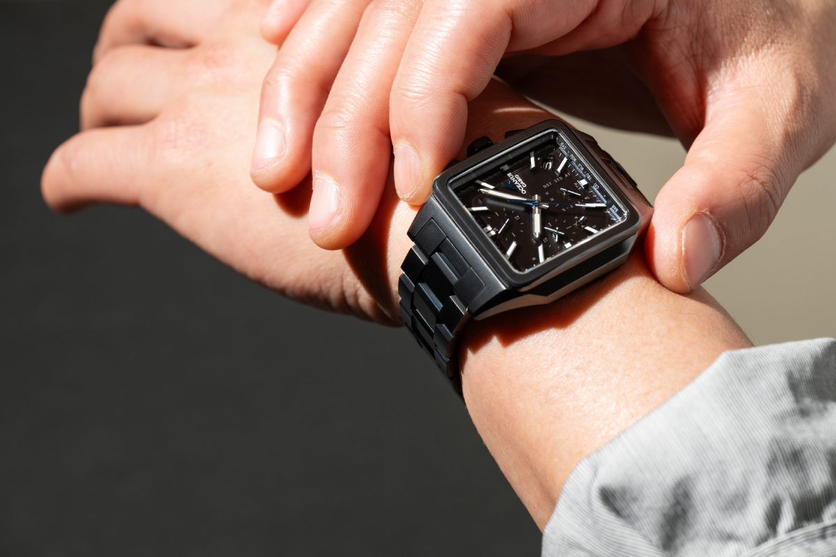 【CASIO】腕時計 OCEANUS OCW-T5000B-1AJF ≪名入れ有り≫ 山形県 東根市 hi011-123