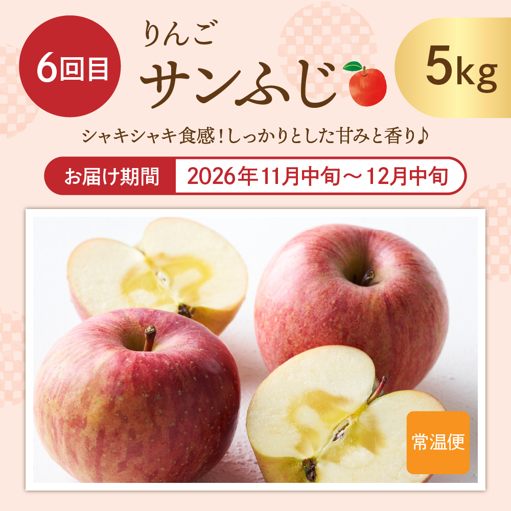 【2026年先行予約 6回 定期便】果樹王国を堪能コース 山形県 東根市 さくらんぼ もも プラム シャインマスカット ラ・フランス りんご hi999-045