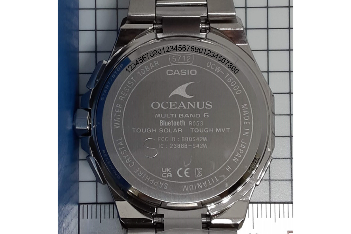 【CASIO】腕時計 OCEANUS OCW-T6000B-1AJF ≪名入れ有り≫ 山形県 東根市 hi011-125