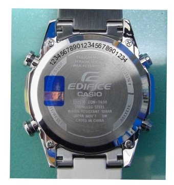 CASIO腕時計 EDIFICE EQW-T630JD-1AJF ≪名入れ有り≫　hi011-008r
