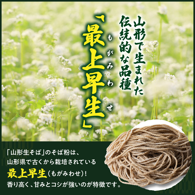 山形生そば 「10食入り」 山形県 東根市 神町食品提供 hi095-005