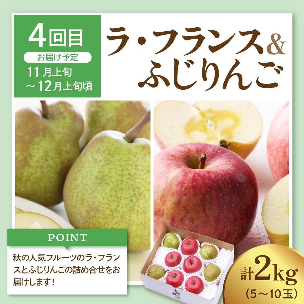 【2026年 先行予約 4回定期便】2026年 フルーツ王国 5種味覚の旅便 千笑花夢提供 山形県 東根市 hi082-043