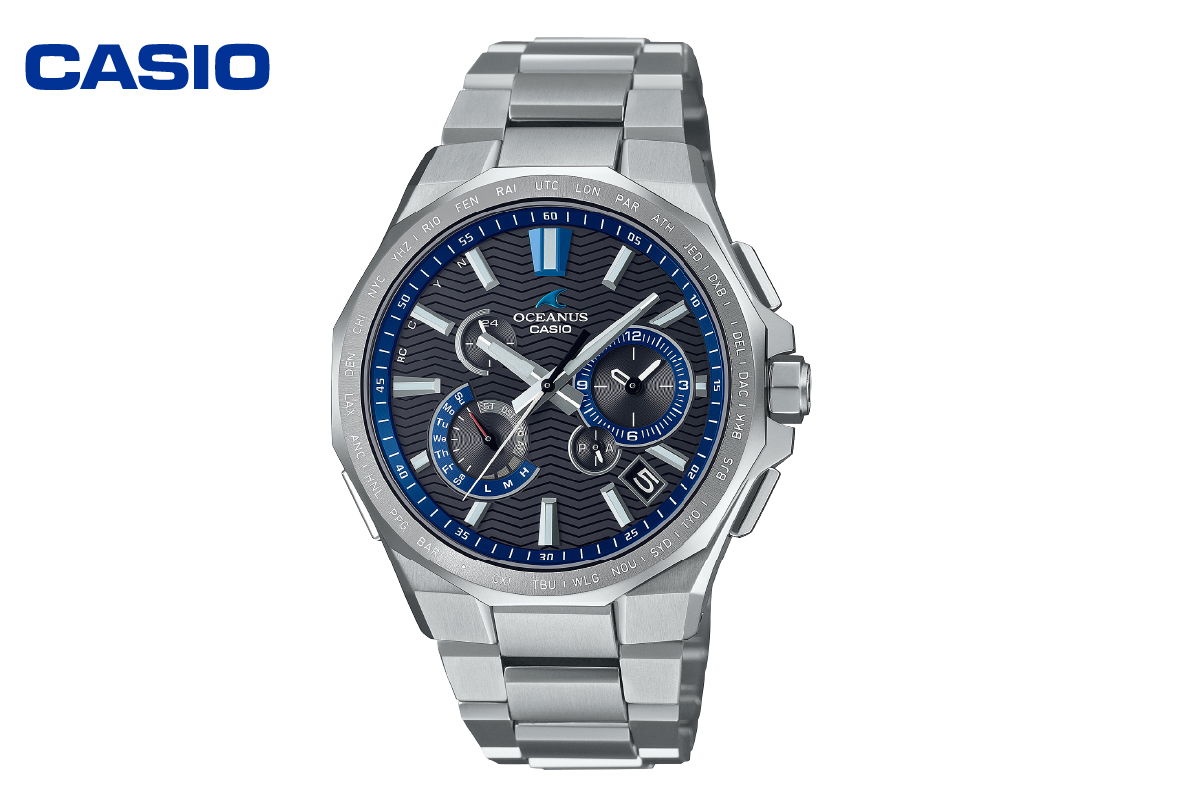 【CASIO】OCEANUS　OCW-T6000-1AJF Classic-Line 山形県 東根市 hi011-112