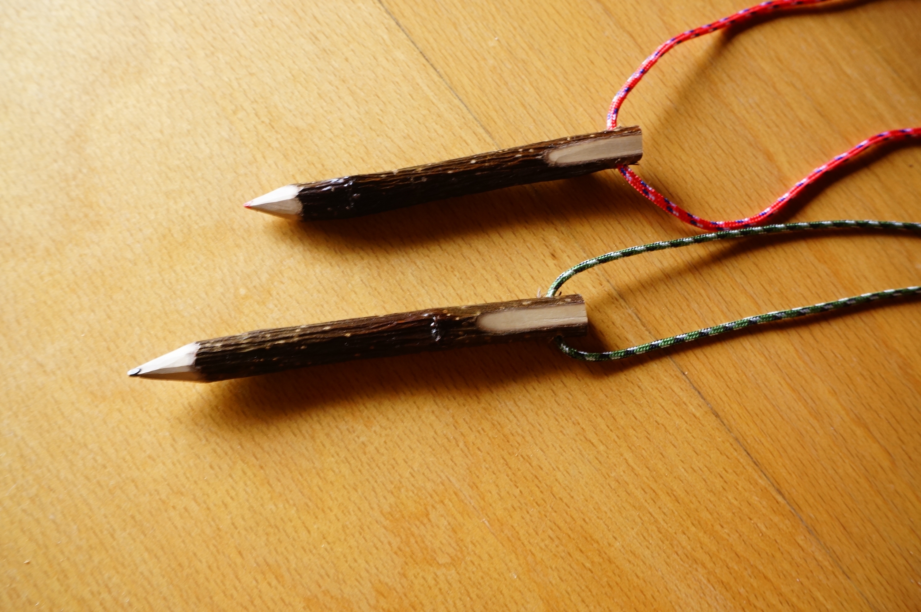 ラ・フランス小枝えんぴつ 山形県 東根市 木の工房エヌ・ワークス　hi048-020