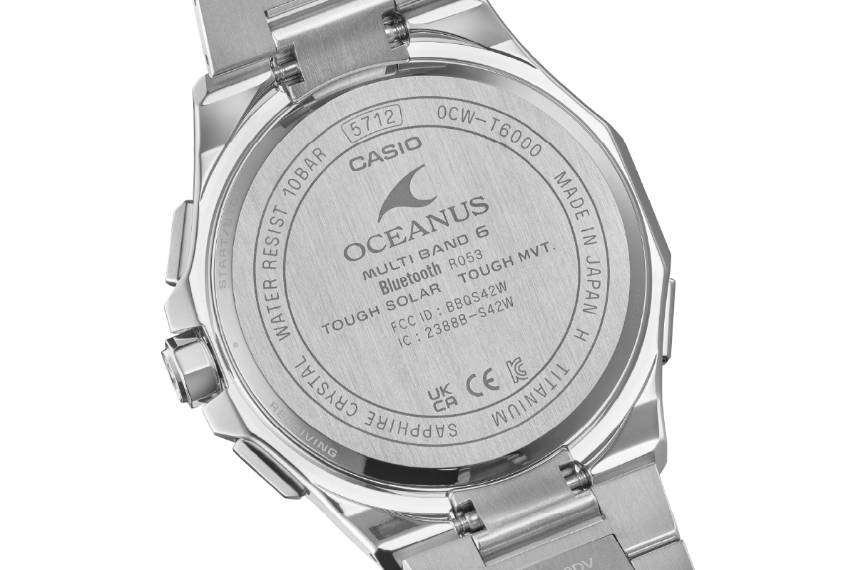 【CASIO】OCEANUS　OCW-T6000-1AJF ≪名入れ有り≫ Classic-Line 山形県 東根市 hi011-113