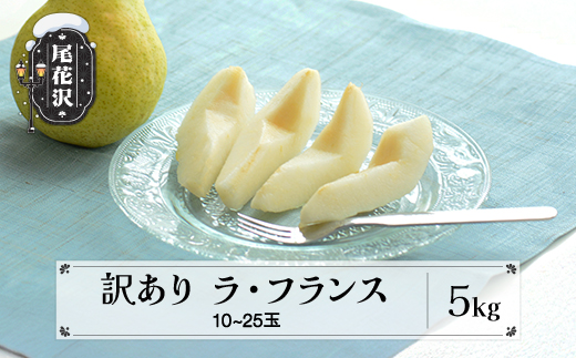 先行予約 訳あり ラ・フランス 約5kg 令和8年産 11月上旬~12月下旬頃発送  ns-laxxw5-b