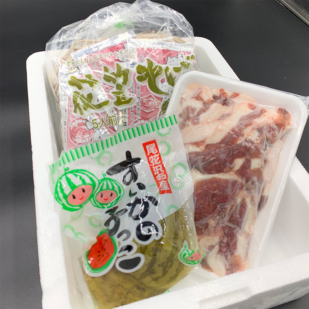 尾花沢の生そばと鴨肉・漬物セット(12月末一斉発送) ja-ststx