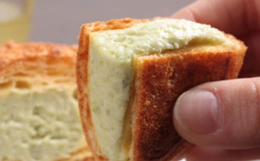 じんだんクッキーシュー 5個入 『じんだん本舗大江』 スイーツ 菓子 ずんだ 山形県 南陽市 [1685]
