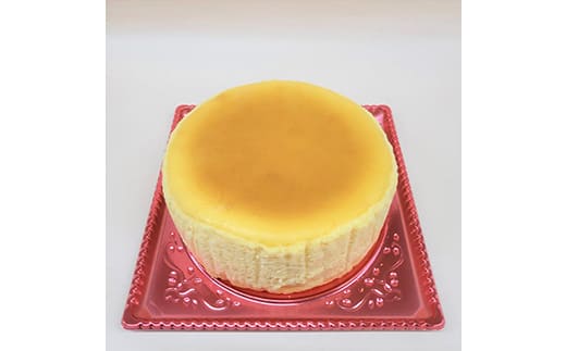 絶品スフレチーズケーキ 1ホール 15cm 『おかしのアトリエ Alice』 山形県 南陽市 [1969]